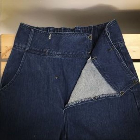 Wide legged denim trousers - Picture 2 of 4